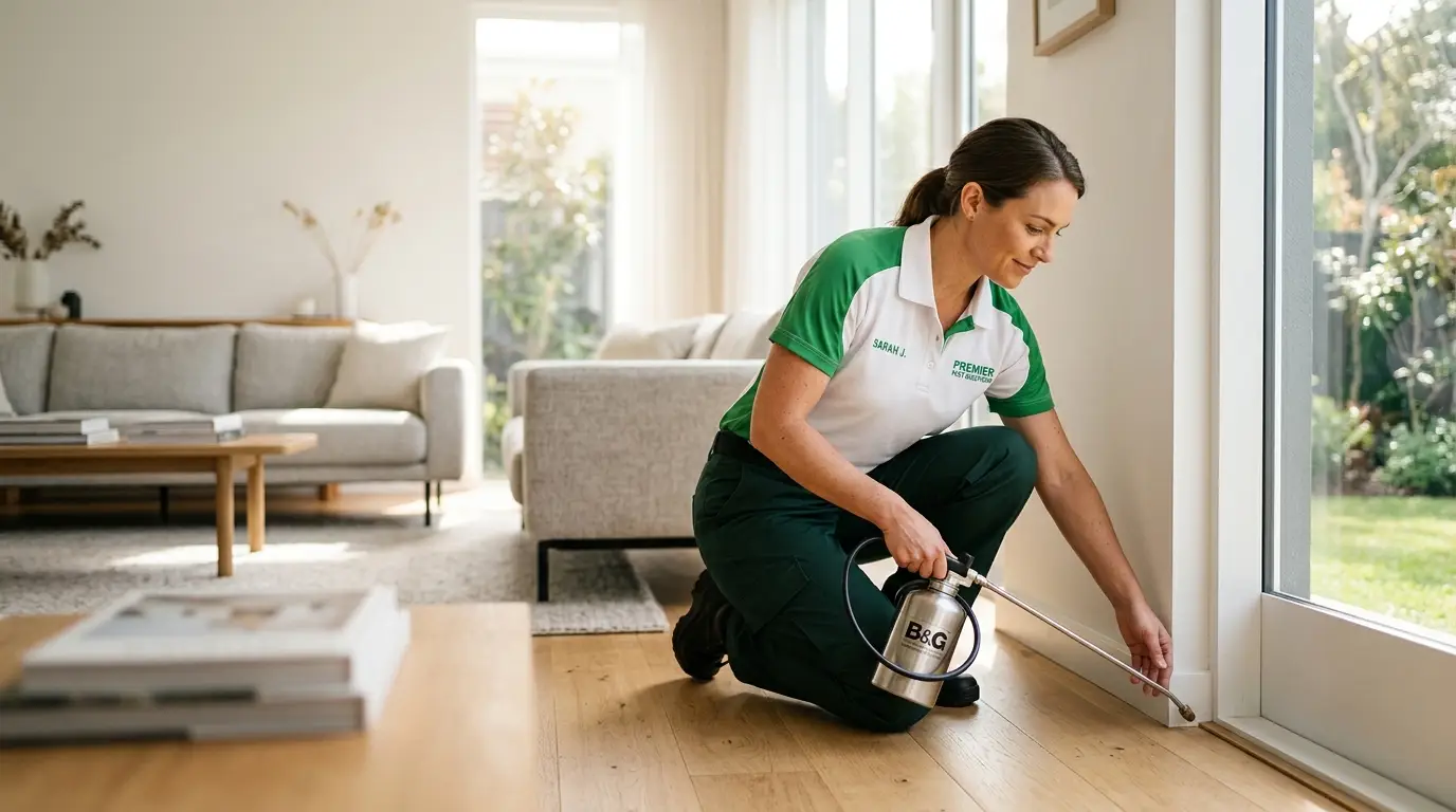 Professional EcoShield Pest Control Technician